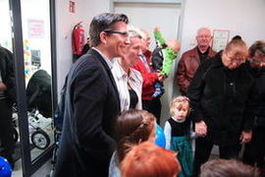 Marienstatue aus St.Hubertus, Flittard Rosenkranzmonat Oktober