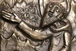 Marienstatue aus St.Hubertus, Flittard Rosenkranzmonat Oktober